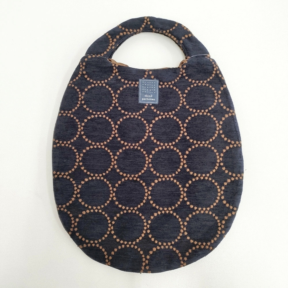 mina perhonen tambourine エッグバッグ e794 刺繍 トートバッグ