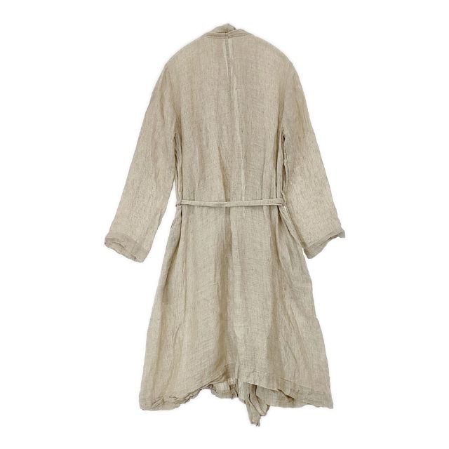 nest Robe リネン ガウン 羽織り 01151-2020-1 ベルト付き ローブ