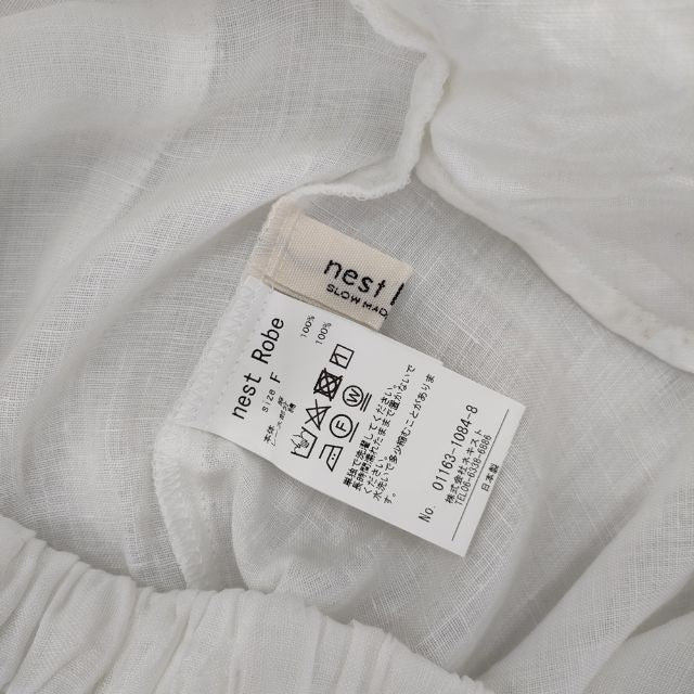 nest Robe 裾レース ドロワーズ ペチパンツ 01163-1084-8 リネン