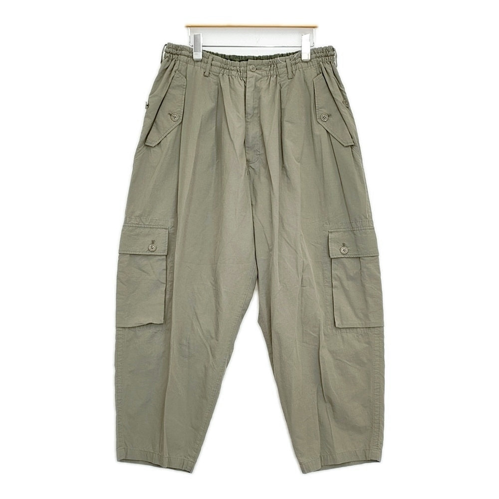 s'yte Yohji Yamamoto BRUSHED WASHER FINISH BROAD CARGO PANTS 定価