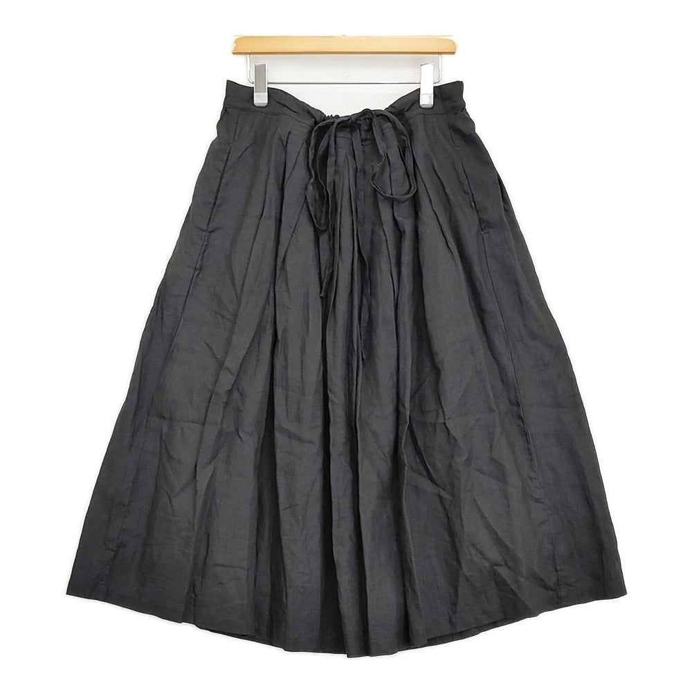 nest Robe リネンフレアブレーシススカート nest Robe リネンフレアブレーシススカート 定価35200円 01261-1175