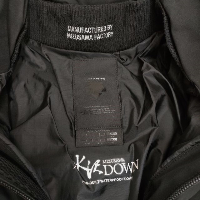 DESCENTE 水沢ダウン ANCHOR-L ブラック Mサイズ kiitti_f91625
