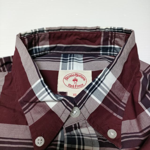 Brooks Brothers Red Fleece ボタンダウン チェック コットン