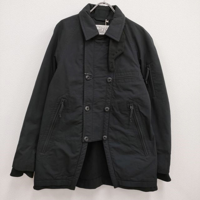 EESETT&Co. 新品 J071 NOVELIST COAT 定価110000円 変形ダブルプレスト サイズ36 コート ブラック メン –  ブランド古着の専門店gee,jee（ジージー）