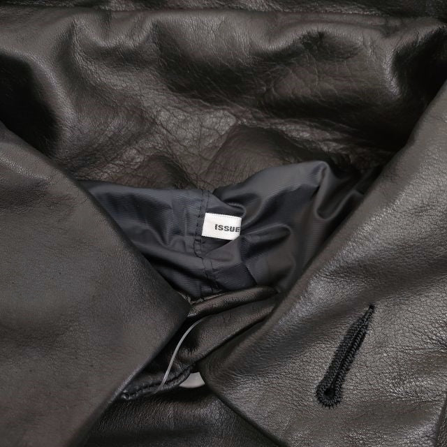 ISSUETHINGS 新品 John別注 Lether Jacket 定価181500円 レザー