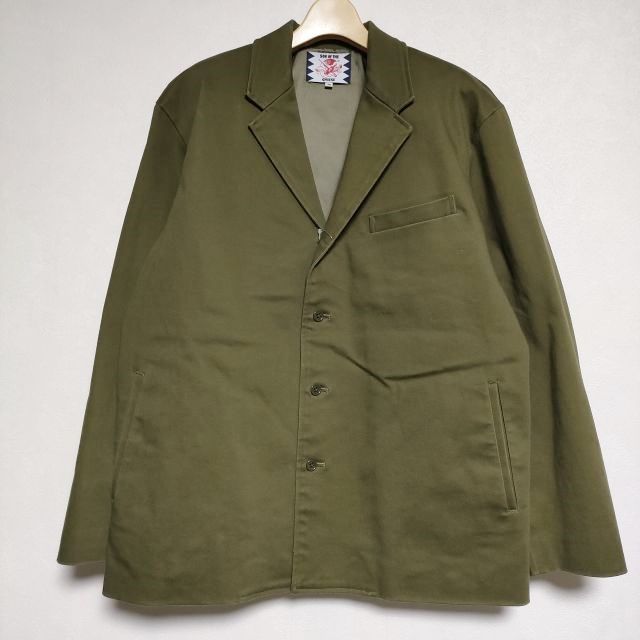 SON OF THE CHEESE LOOSE JKT SC1720-JK01 コットン テーラードジャケット カーキ メンズ サノバチーズ –  ブランド古着の専門店gee,jee（ジージー）