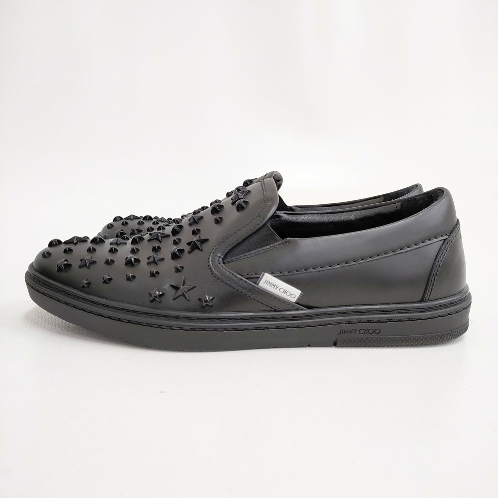 JIMMY CHOO スター スタッズ スリッポン スニーカー 革靴 サイズ41