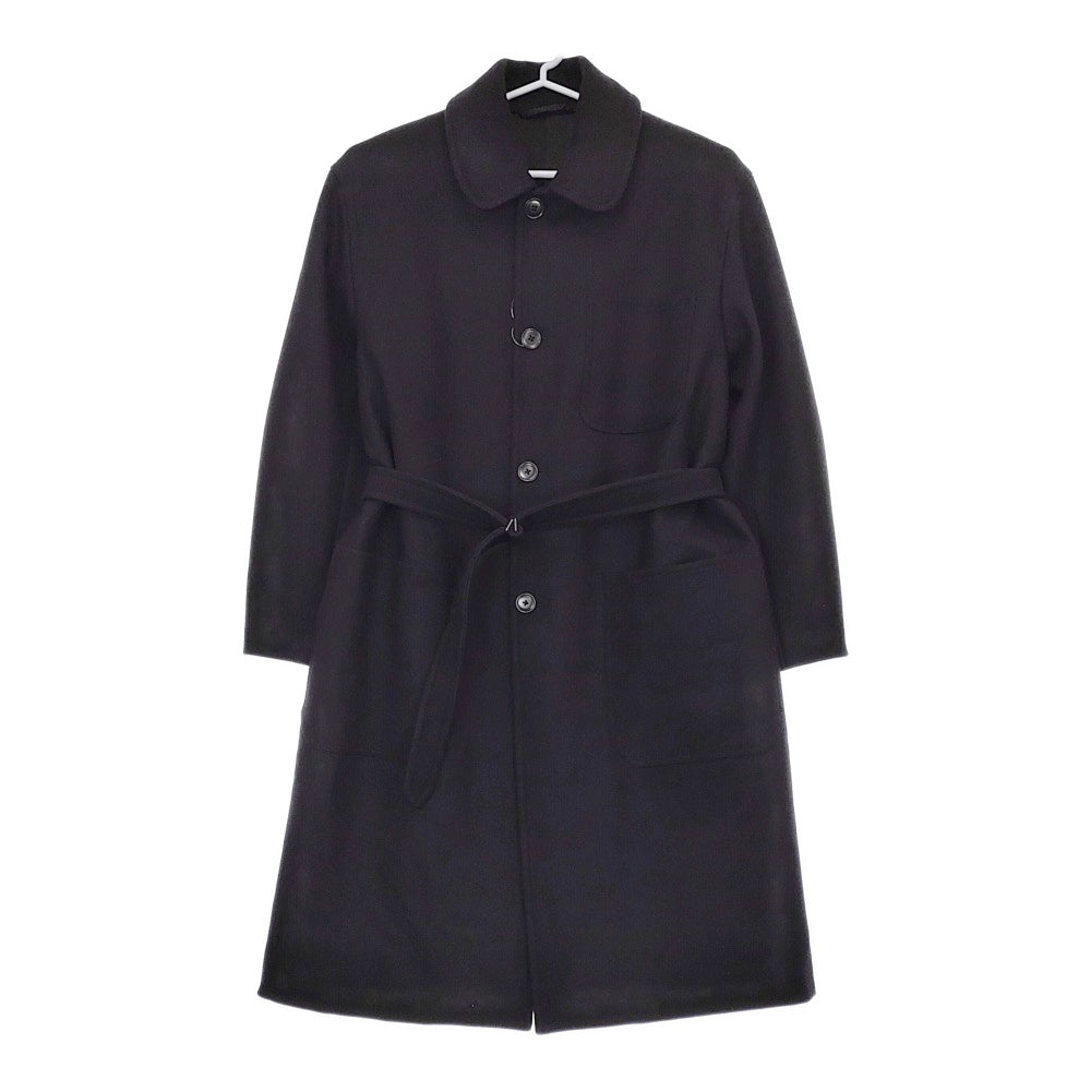 【サイズ3 24aw新品未着用】 comoli ウールカシミア ミリタリーコート COMOLI (コモリ) カシミヤ ショールカラーコート