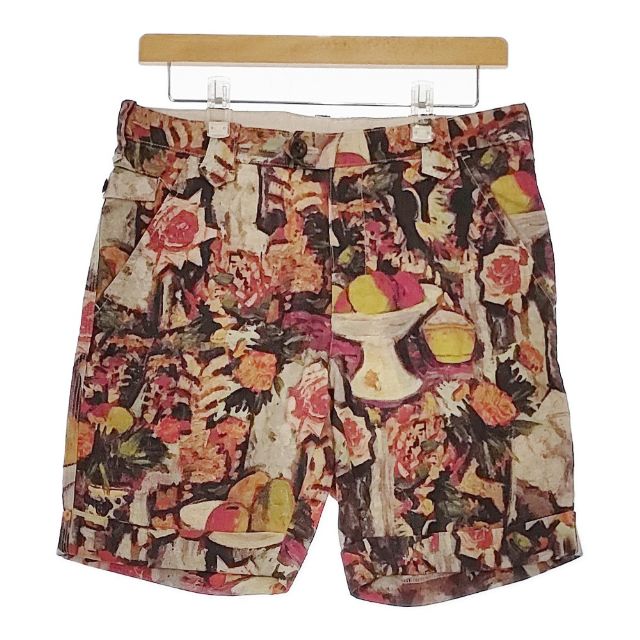 PAUL SMITH COLLECTION 総柄 リネン ショートパンツ ハーフ