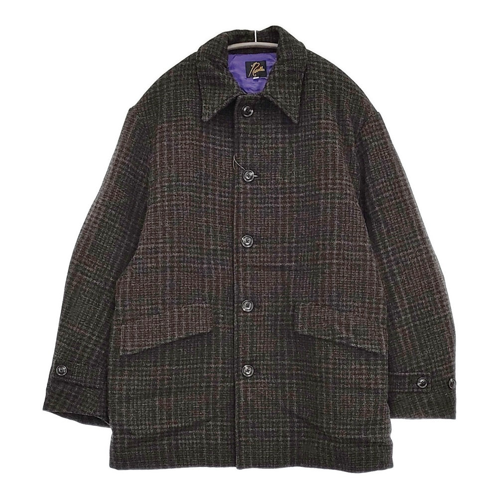 Needles Car Coat Wool Glen Plaid 定価86900円 pu097 サイズS コート