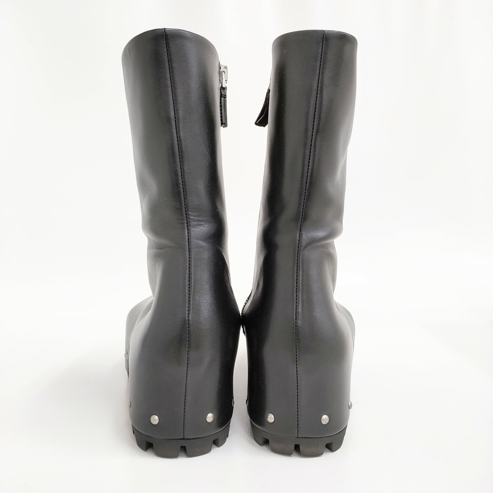 JIL SANDER + Side Zip Ankle Boot 定価254100円 サイズ42 J50WU0020