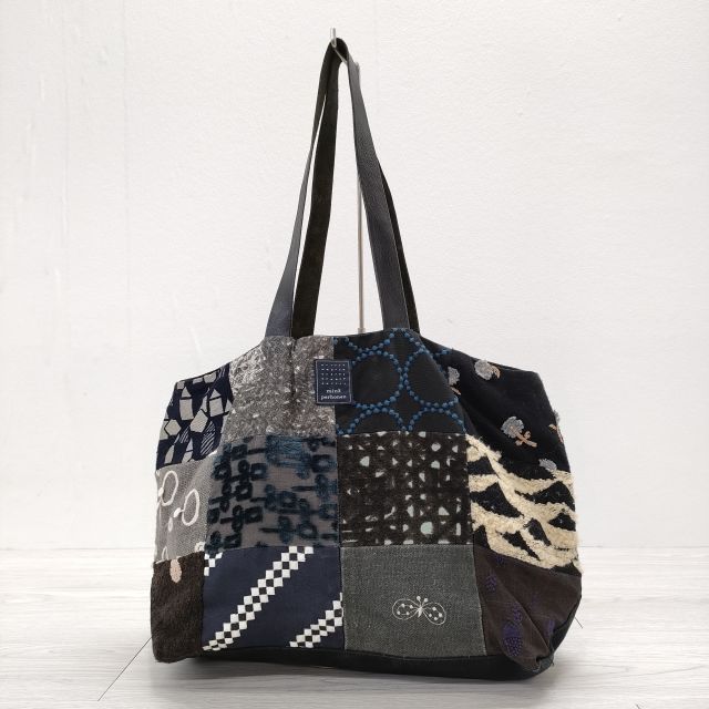 mina perhonen piece bag os9009 ピースバッグ パッチワーク トート