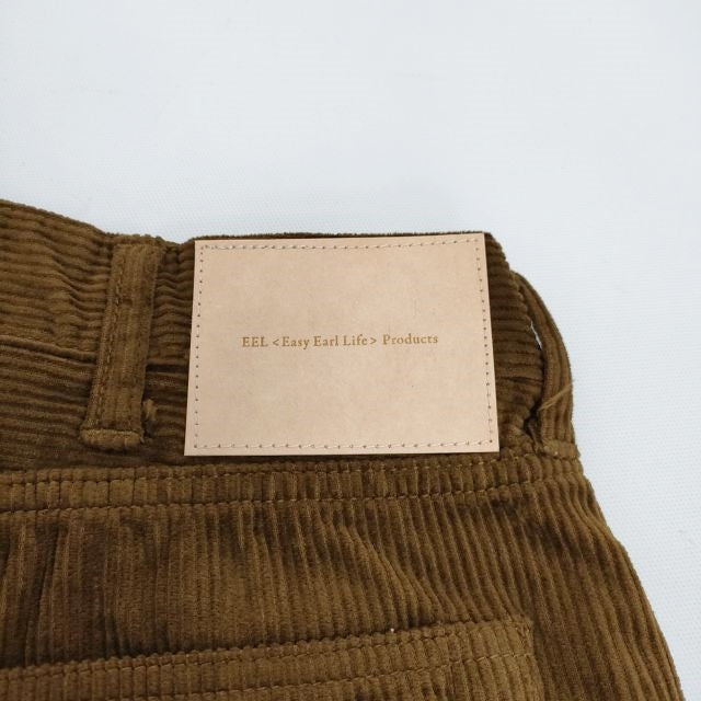EEL 新品 冬の砂浜デニム サイズL 定価17500円 コーデュロイ パンツ