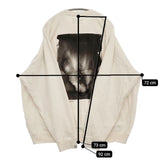 Graphpaper/LOOPWHEELER LOOPWHEELER for Graphpaper Raglan Sweat 定価30800円 スウェット 24SS ベージュ メンズ グラフペーパー/ループウィラー【中古】5-1019M∞