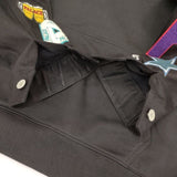 eYe COMME des GARCONS JUNYA WATANABE MAN/PALACE コラボ カスタマイズ 定価132000円 パーカー 24SS AD2023 ブラック メンズ アイ ジュンヤワタナベマン/パレス【中古】5-1019M∞