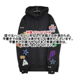 eYe COMME des GARCONS JUNYA WATANABE MAN/PALACE コラボ カスタマイズ 定価132000円 パーカー 24SS AD2023 ブラック メンズ アイ ジュンヤワタナベマン/パレス【中古】5-1019M∞