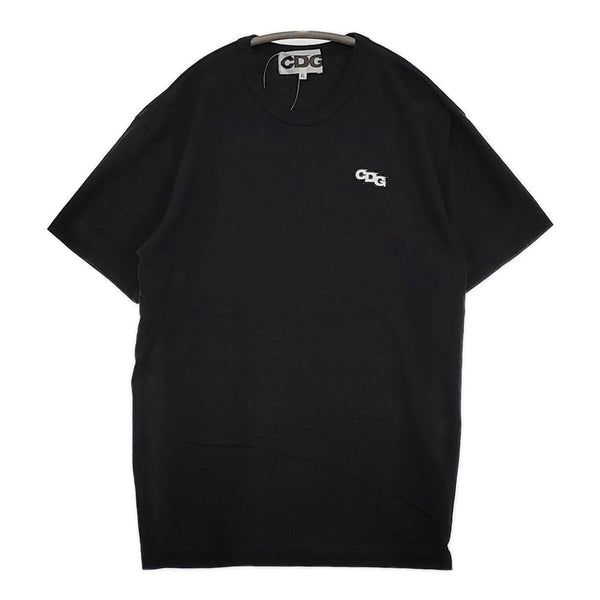 COMME des GARCONS CDG SZ-T067 サイズXL 刺繍 半袖Ｔシャツ カットソー AD2023 ブラック メンズ コムデギャルソン【中古】5-0713S♪