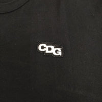 COMME des GARCONS CDG SZ-T067 サイズXL 刺繍 半袖Ｔシャツ カットソー AD2023 ブラック メンズ コムデギャルソン【中古】5-0713S♪