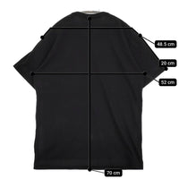 COMME des GARCONS CDG SZ-T067 サイズXL 刺繍 半袖Ｔシャツ カットソー AD2023 ブラック メンズ コムデギャルソン【中古】5-0713S♪