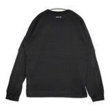Sacai BACK to BACK レイヤード 22-0448S 長袖Ｔシャツ カットソー ロンＴ 22SS ブラック メンズ サカイ【中古】5-1019M∞