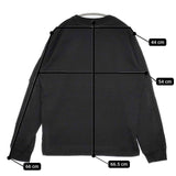 Sacai BACK to BACK レイヤード 22-0448S 長袖Ｔシャツ カットソー ロンＴ 22SS ブラック メンズ サカイ【中古】5-1019M∞