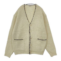 AURALEE Silk Wool Camel Mix Knit Cardigan 定価59400円 A23AC01MK