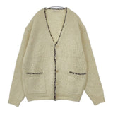 AURALEE Silk Wool Camel Mix Knit Cardigan 定価59400円 A23AC01MK カーディガン 23AW アイボリーミックス メンズ オーラリー【中古】5-1120T∞