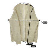 AURALEE Silk Wool Camel Mix Knit Cardigan 定価59400円 A23AC01MK カーディガン 23AW アイボリーミックス メンズ オーラリー【中古】5-1120T∞