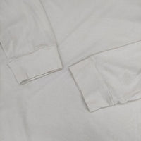 BURTON CLASSIC LS 22923 コットン 長袖Ｔシャツ カットソー ロンＴ オフホワイト メンズ バートン【中古】5-1001M∞