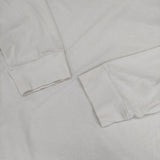BURTON CLASSIC LS 22923 コットン 長袖Ｔシャツ カットソー ロンＴ オフホワイト メンズ バートン【中古】5-1001M∞