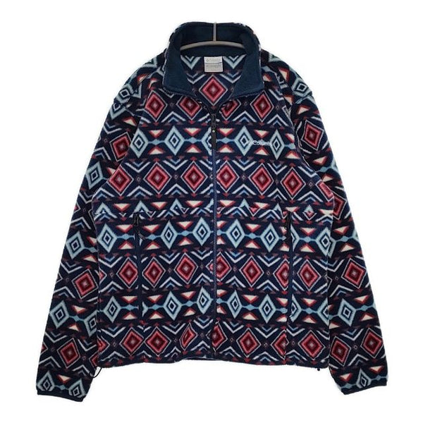 Columbia バックアイ スプリングスフリースジャケット XM8719 ジャケット ネイビー レッド ブルー メンズ コロンビア【中古】5-0823T∞