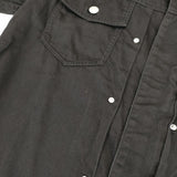 PEEL&LIFT boilersuit ボイラースーツ 定価37000円 pl21-c0001 オールインワン ツナギ ブラック メンズ ピールアンドリフト【中古】5-1025M∞