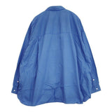 Fresh Service CORPORATE UNIFORM L S SHIRTオーバーサイズシャツ FSC242-50026B 長袖シャツ ライトブルー メンズ フレッシュサービス【中古】5-1025M∞