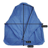 Fresh Service CORPORATE UNIFORM L S SHIRTオーバーサイズシャツ FSC242-50026B 長袖シャツ ライトブルー メンズ フレッシュサービス【中古】5-1025M∞