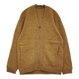 crepuscule Whole Garment V/N Zip Cardigan サイズ1 定価22000円 1703-009 カーディガン マスタード メンズ クレプスキュール【中古】5-1103T♪
