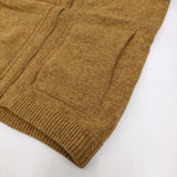 crepuscule Whole Garment V/N Zip Cardigan サイズ1 定価22000円 1703-009 カーディガン マスタード メンズ クレプスキュール【中古】5-1103T♪