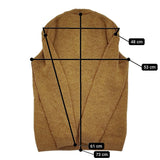 crepuscule Whole Garment V/N Zip Cardigan サイズ1 定価22000円 1703-009 カーディガン マスタード メンズ クレプスキュール【中古】5-1103T♪