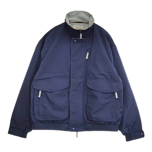SEDAN ALL-PURPOSE セダンオールパーパス FLEECE LINED JACKET サイズM 定価39600円 SD22F-JK03 ジャケット ネイビー メンズ【中古】5-1103T♪