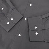 NEUTRALWORKS. ニュートラルワークス MXP ロングスリーブスマートブロードビッグシャツ 定価20900円 ユニセックス KSU32155 長袖シャツ ネイビー メンズ【中古】5-1025M∞