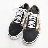 VANS オールドスクール OLD SKOOL ANIMALIER BLACK サイズ26.5cm スニーカー ブラック ブラウン メンズ バンズ【中古】5-1009G◎
