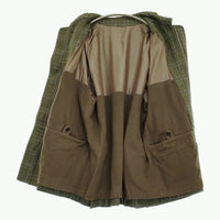 A.PRESSE 新品 Hunting Half Coat 定価198000円 サイズ2 23AAP-01-11H チェック コート 23AW カーキ メンズ アプレッセ【中古】5-0912T♪