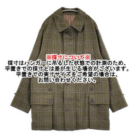 A.PRESSE 新品 Hunting Half Coat 定価198000円 サイズ2 23AAP-01-11H チェック コート 23AW カーキ メンズ アプレッセ【中古】5-0912T♪