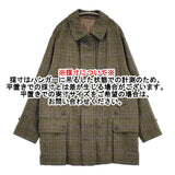 A.PRESSE 新品 Hunting Half Coat 定価198000円 サイズ2 23AAP-01-11H チェック コート 23AW カーキ メンズ アプレッセ【中古】5-0912T♪