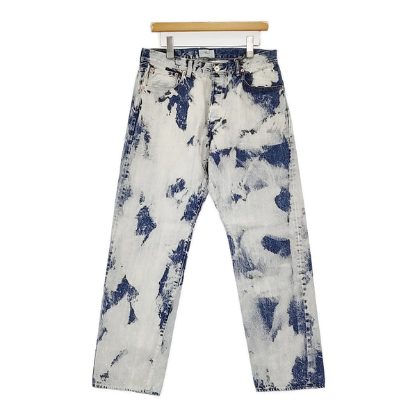 HERILL 新品 HL Regular Denim サイズ3 定価47300円 24-030-HL-8000-30 デニムパンツ 24AW ブルー ホワイト メンズ ヘリル【中古】5-0628G♪