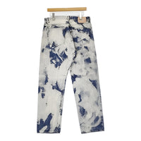 HERILL 新品 HL Regular Denim サイズ3 定価47300円 24-030-HL-8000-30 デニムパンツ 24AW ブルー ホワイト メンズ ヘリル【中古】5-0628G♪