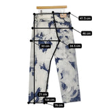 HERILL 新品 HL Regular Denim サイズ3 定価47300円 24-030-HL-8000-30 デニムパンツ 24AW ブルー ホワイト メンズ ヘリル【中古】5-0628G♪