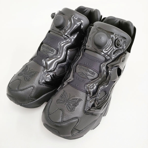 Needles/Reebok 新品 INSTAPUMP FURY 94 定価29700円 28cm スニーカー 24AW ブラック メンズ ニードルス/リーボック【中古】5-0628G♪