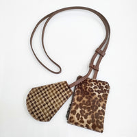 NICENESS 新品 SPOOKY Hair Calf Leather NN Double Case 定価79200円 NN-3501A14 キーケース ブラウン メンズ ナイスネス【中古】5-0628G♪