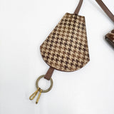 NICENESS 新品 SPOOKY Hair Calf Leather NN Double Case 定価79200円 NN-3501A14 キーケース ブラウン メンズ ナイスネス【中古】5-0628G♪