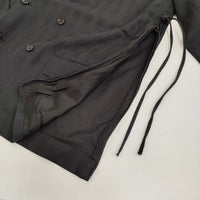 Graphpaper 新品 is-ness for GP Vintage Wool Double Jacket 定価79200円 ジャケット 24AW ブラック メンズ グラフペーパー【中古】5-0912T♪